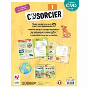 Book c'est pas sorcier de réviser en vacances - from cm2 to 6e Auzou image-3