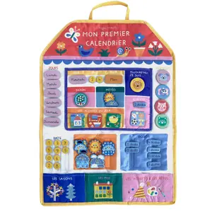 Fabric calendar Auzou image-0