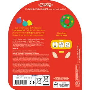 Livre mon coucou sonore - noël surprise Auzou image-4