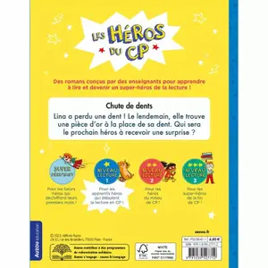 Book les héros du cp - level 1 - falling teeth Auzou image-3