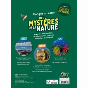 Mysteries of nature book - science &amp; vie junior Auzou image-4