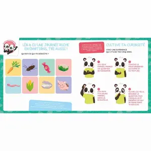 Panda school book - a day at the farm Auzou image-2