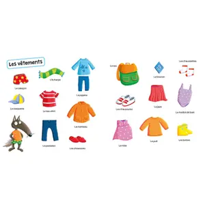 Livre p'tit loup - my first 200 words Auzou image-2