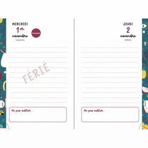 Book mon année extraordinaire - agenda 2023- 2024 Auzou image-2