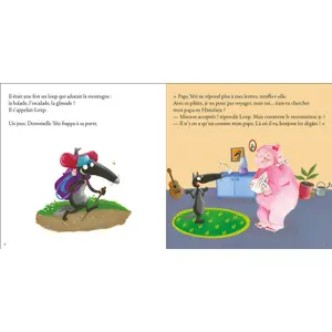 Wolf book Auzou Mes Fabuleuses Aventures De Loup image-1