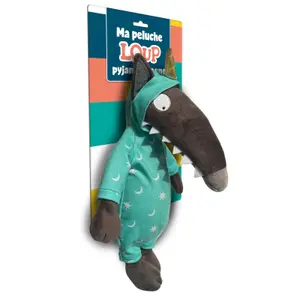 Unicorn wolf pyjama plush Auzou image-0