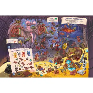 Livre cherche &amp; trouve - azuro and the dragons Auzou image-0