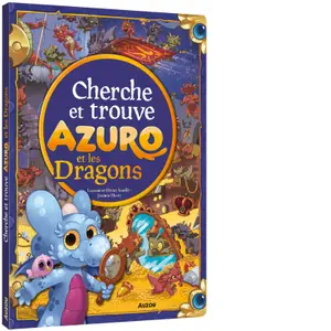 Livre cherche &amp; trouve - azuro and the dragons Auzou image-1