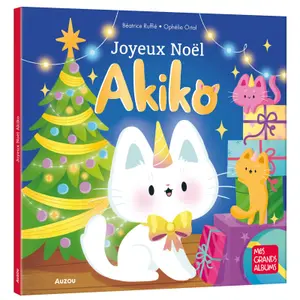 Book merry christmas akiko Auzou image-0