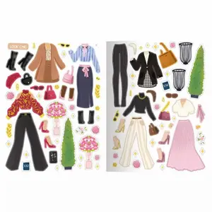 Creative stickers - my fashion creations Auzou (x500) image-1
