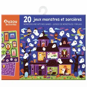 Creative activities my game bag Auzou 20 P'tits Jeux - Monstres Et Sorcières image-0