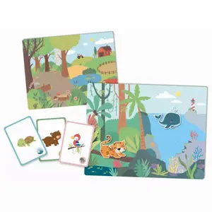 Book mon petit coffret aimanté - baby animals Auzou image-1