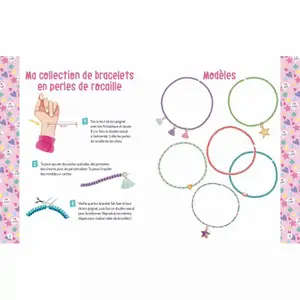 Jeux de perles my beautiful seed bead jewels Auzou image-2