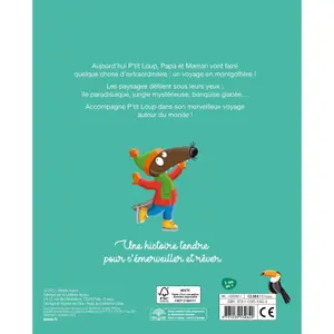 Book le merveilleux voyage de p'tit loup Auzou image-3