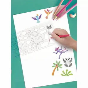 Je dessine pas à pas avec le griffographe - in the jungle Auzou image-2