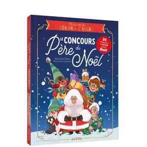 Book mon premier roman de l'avent - le concours du père noël Auzou image-0