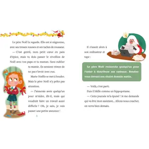 Book mon premier roman de l'avent - le concours du père noël Auzou image-4