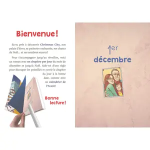 Livre romans de l'avent - investigation in christmas city Auzou image-1