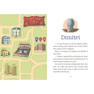 Livre romans de l'avent - investigation in christmas city Auzou image-2