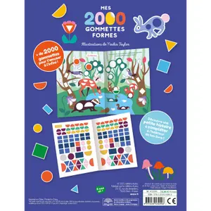 My very first stickers book - my 2000 stickers Auzou image-3