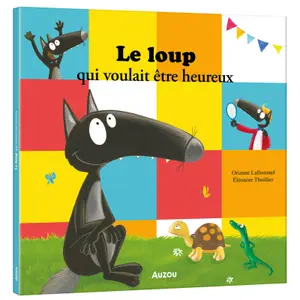 Book le loup qui voulait être heureux Auzou image-0