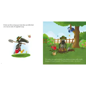 Book le loup qui voulait être heureux Auzou image-1