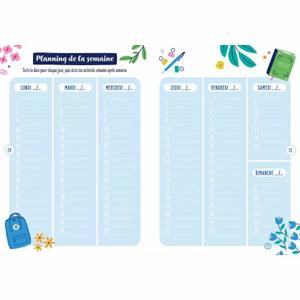 Notepad my creative stationery - min hemmelige notesbog Auzou Mon Année Secrète image-1