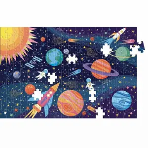 Puzzle - a book - a poster Auzou Espace image-1