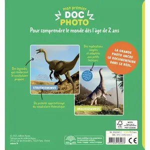 Book mon premier doc photo - dinosaurs Auzou image-3