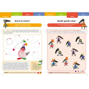 Book je rentre en 2e maternelle avec loup Auzou image-2