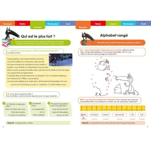 Book je rentre en 2e primaire avec loup Auzou image-2