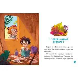 Animal mission book - save the dolphin Auzou image-1