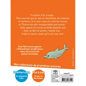 Animal mission book - save the dolphin Auzou image-3