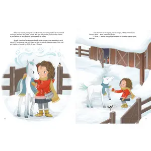 Christmas Unicorn Book Auzou image-2