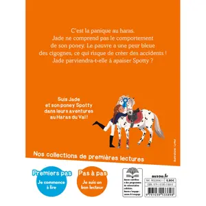 Livre jade et les chevaux - fright at stud Auzou image-3