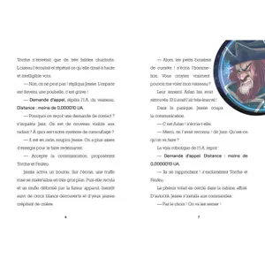 Book space pirates - solar horses Auzou image-2