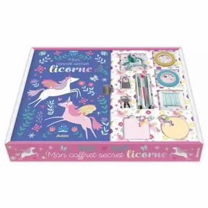 Creative activities secret unicorn box Auzou image-0