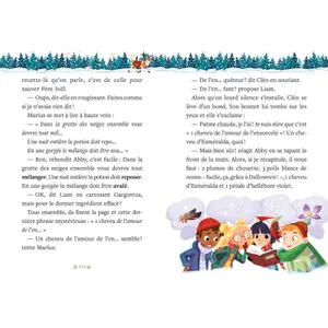 Book mon roman de l'avent - the magic of christmas Auzou image-2