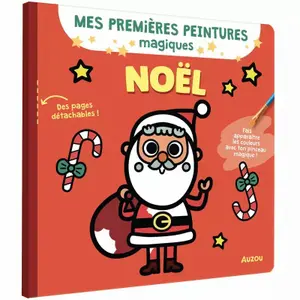 Livre mes premiers coloriages - magic paintings christmas Auzou image-0
