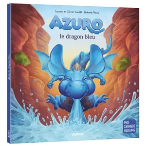 Book azuro the blue dragon Auzou image-0