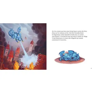 Book azuro the blue dragon Auzou image-2