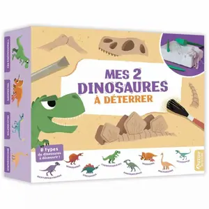 Educational games Auzou Mes 2 Dinosaures À Déterrer image-0