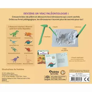 Educational games Auzou Mes 2 Dinosaures À Déterrer image-3