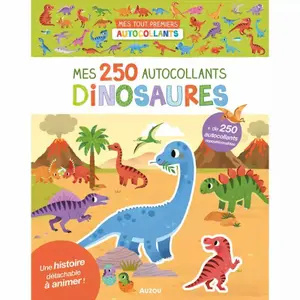 Dinosaur stickers Auzou (x250) image-0