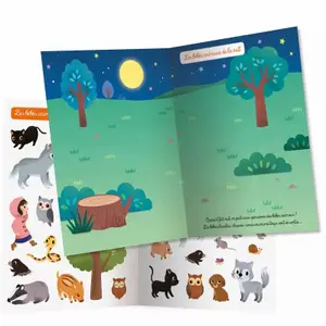 Baby animal stickers Auzou (x500) image-1