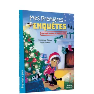 Livre mes premières enquêtes - a christmas full of surprises Auzou image-0