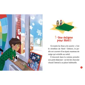 Livre mes premières enquêtes - a christmas full of surprises Auzou image-2