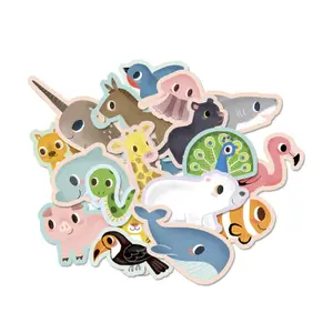 Gommettes ma pochette de 100 gommettess animaux Auzou image-0