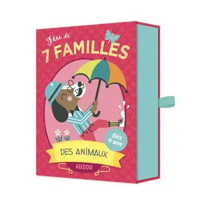 Card games 7 animal families game Auzou image-1