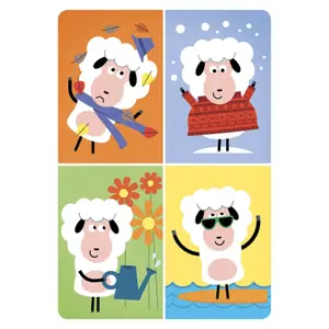 Card games farm animals liar game Auzou image-0